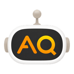 安趣 AQ 机器人图形标志