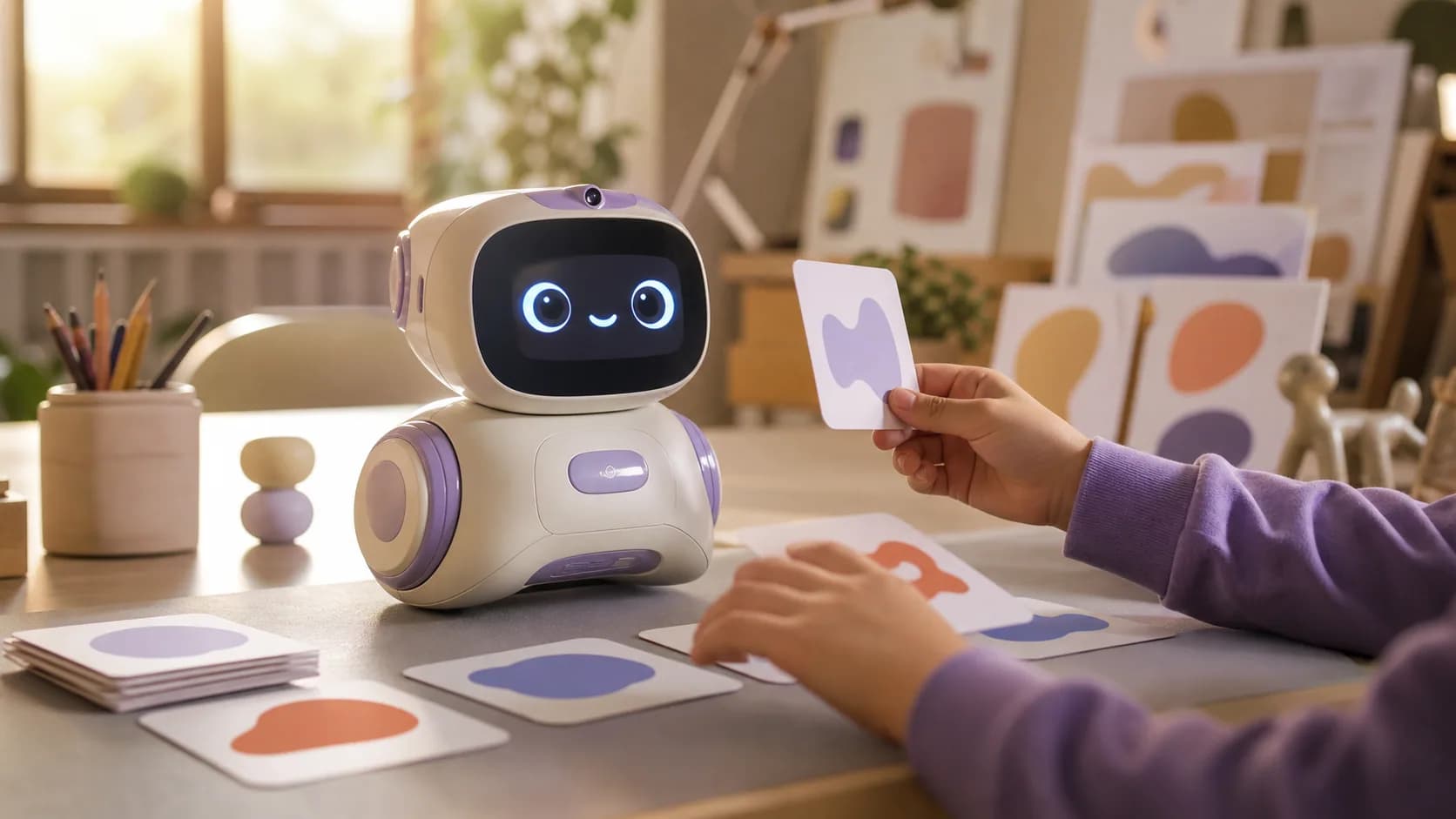 训练机器人的 AI 性格 课堂项目封面