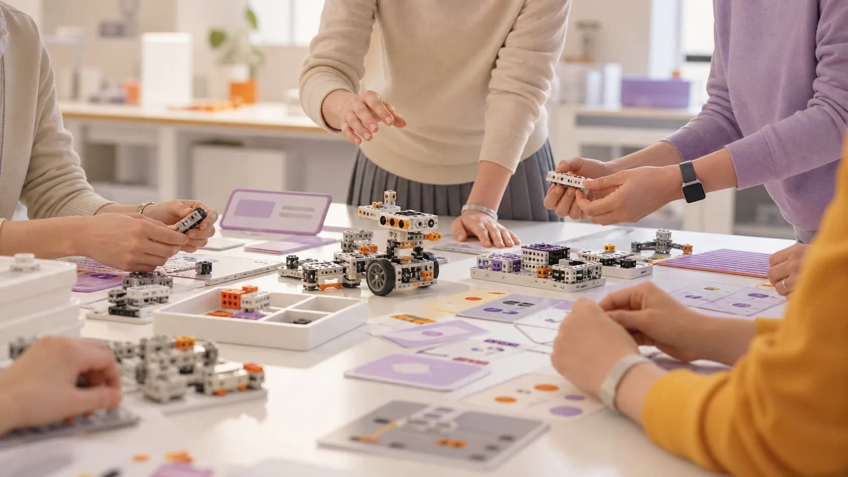 教师机器人 PBL 实训营 课堂项目封面